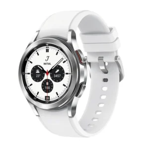 Samsung Galaxy Watch 4 Classic Smart Watch, 42 mm Size, Silver | Pre-Owned Device